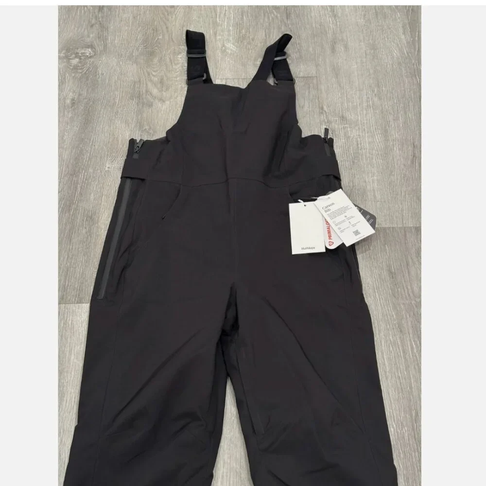 Womens Halfdays Waterproof Carson Snow Bib Black Size XS NWT - Picture 9 of 9